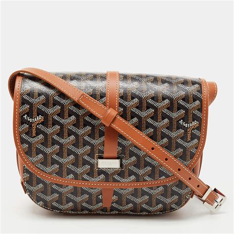 goyard belvedere pm outfit|goyard belvedere bag price.